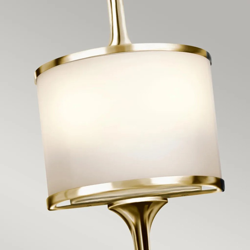 Kichler MONA KL-MONA-S-PB Fali lámpa 2x3,5W/G9 320LM IP44