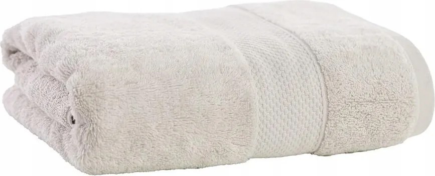 Opulence törölköző 40x60 cm, természetes halvány ónszürke színben, egyiptomi pamutból, 600 g/m2