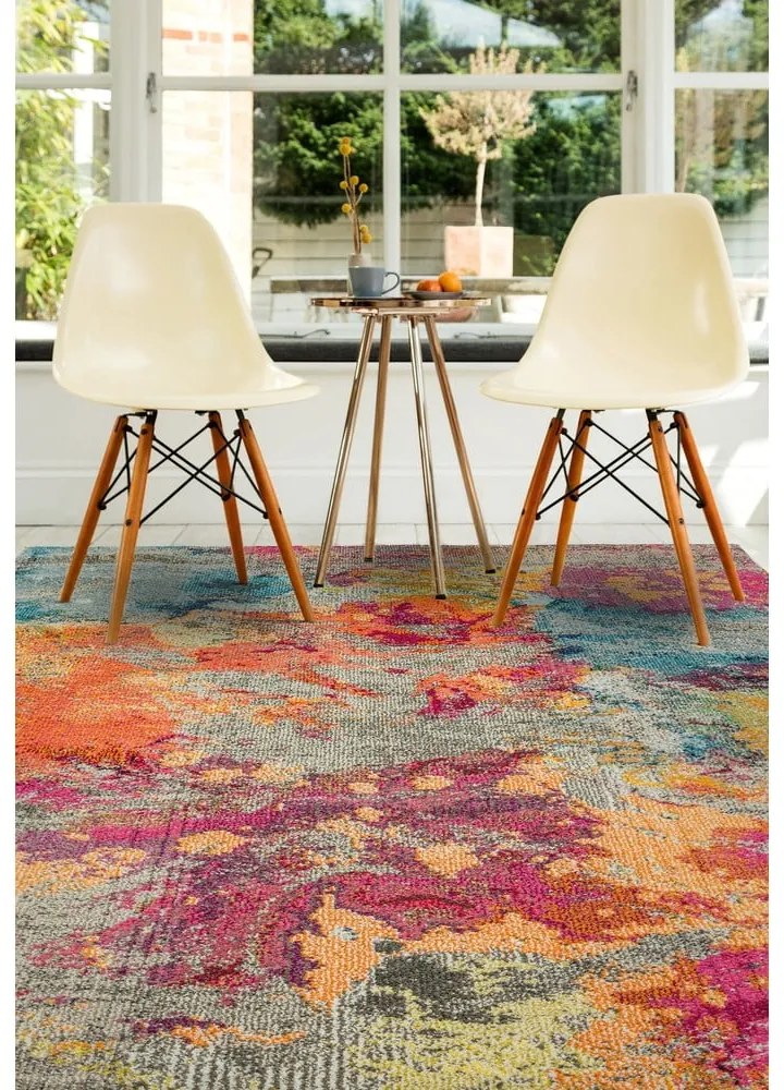 Piros szőnyeg 170x120 cm Colores Cloud - Asiatic Carpets