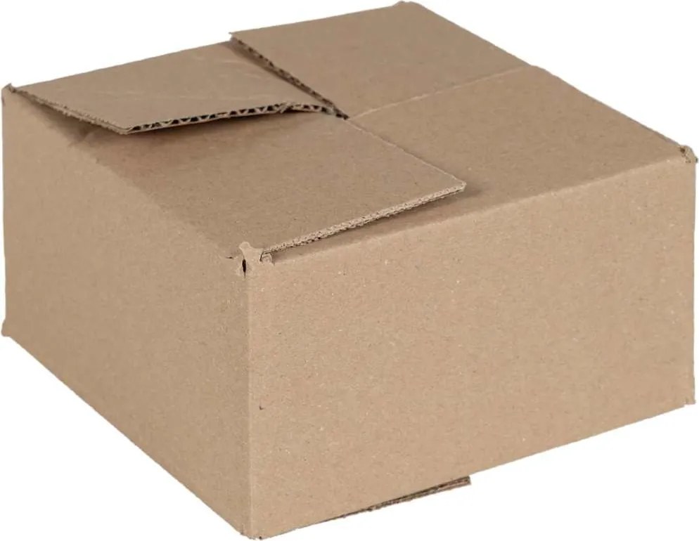 vidaXL Hajtható doboz 50 pcs Természetes 15 x 15 x 8 cm Karton