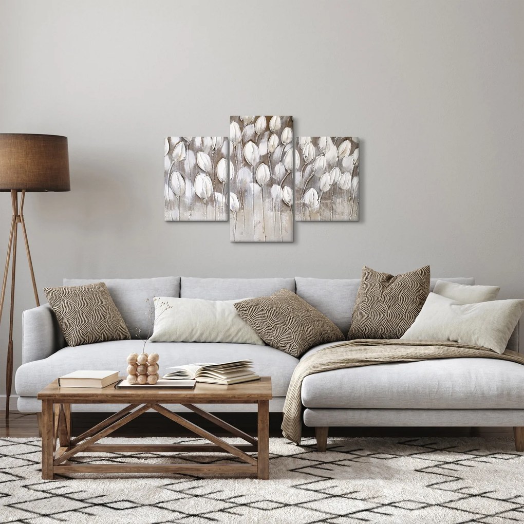 Kép - Strukturált tulipánok (90x60 cm)