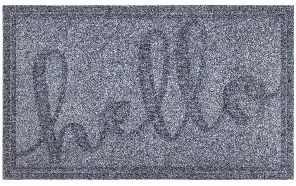 Lábtörlő Hello, 45 x 75 cm