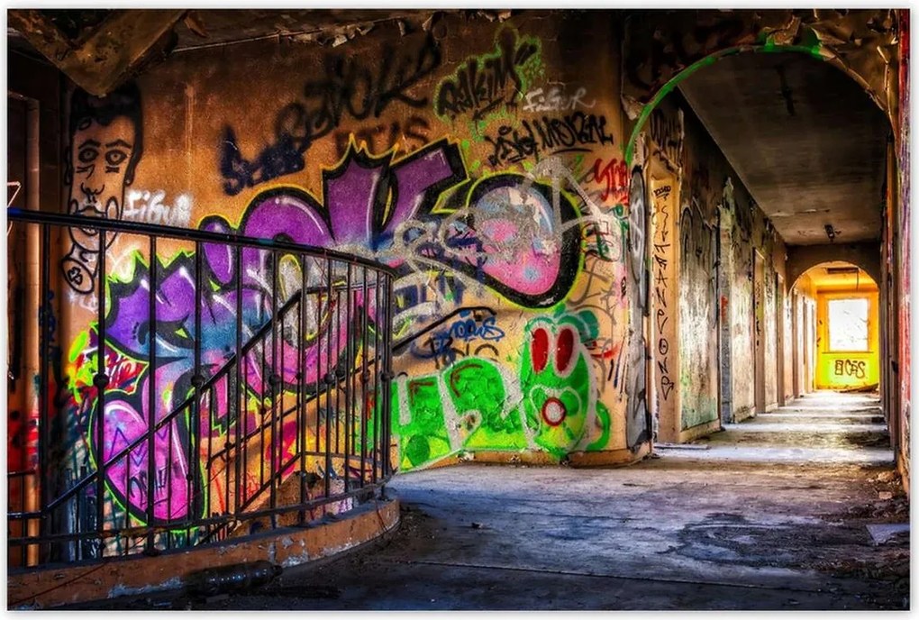 Poszterek 120x80 Grafiti faliképek