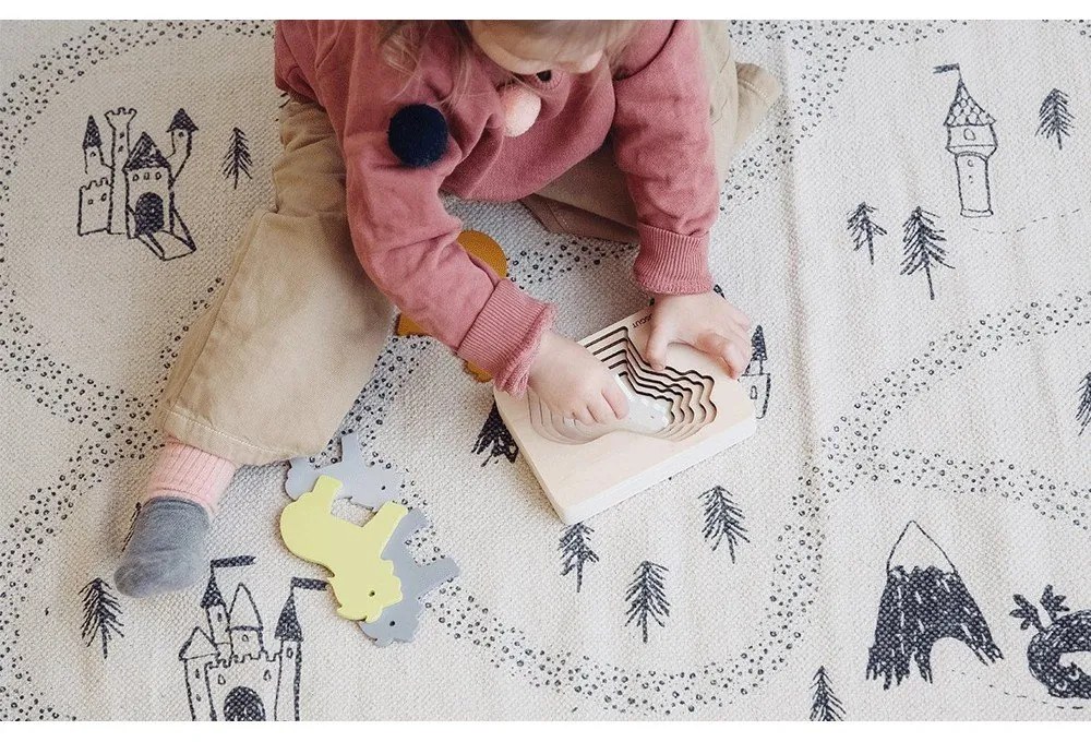 Lion fa gyerek puzzle - Kindsgut