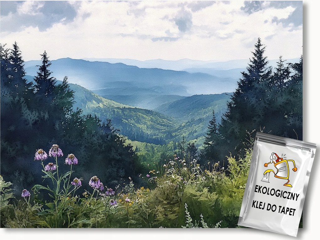 Fotótapéta Flizelina Tájkép Kilátás Hegyek Tátra Hágó Bogáncs 312x219 ragasztó