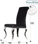 SCHULLER-792572 BARROQUE FEKTE SZÍNŰ SZÉK