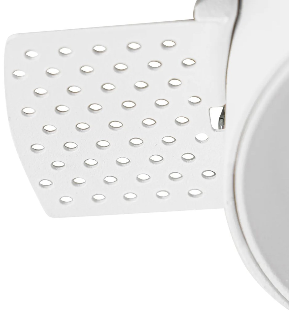 Okos süllyesztett spotlámpa fehér kerek keret nélküli, Wifi GU10 50mm-es - Oneon