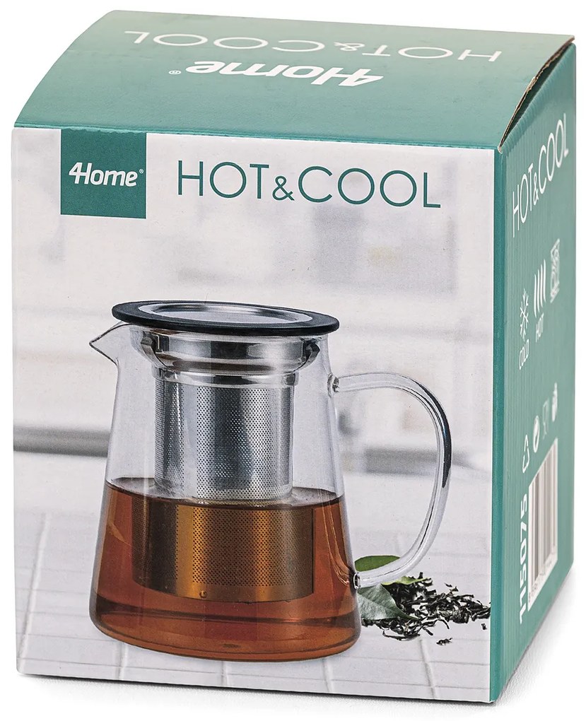 4Home Tea time Hot&Cool teáskancsó, 650 ml