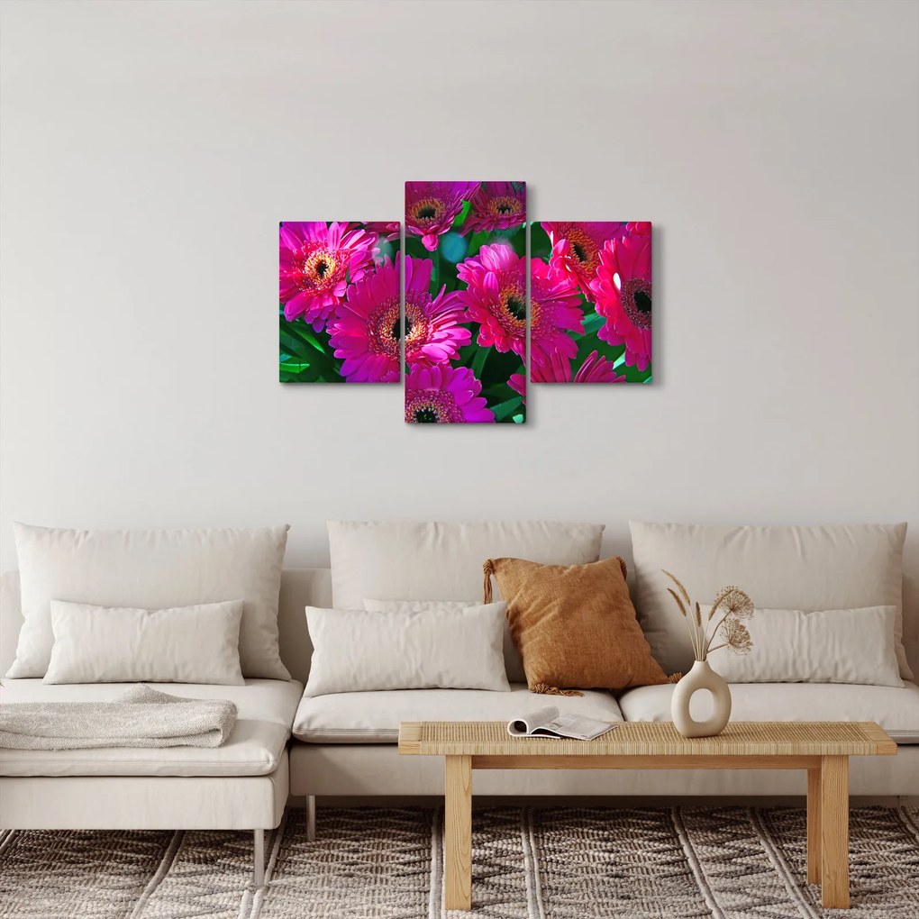 Kép - virágok (90x60 cm)
