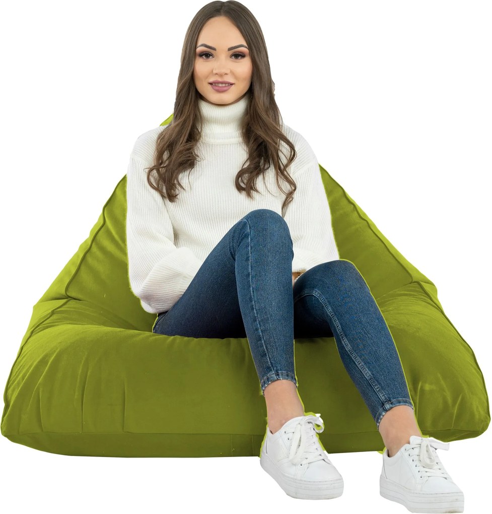 Bermuda Plüss ülőgarnitúra, Zöld