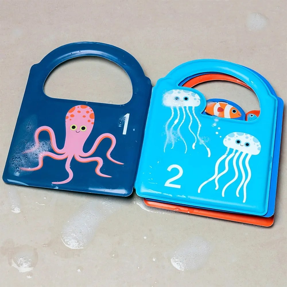 Interaktív játék Colour changing bath book Ocean – Rex London