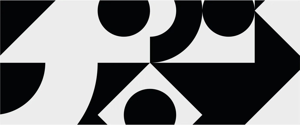 Kép - Geometriai absztrakció N⁰1 (120x50 cm)