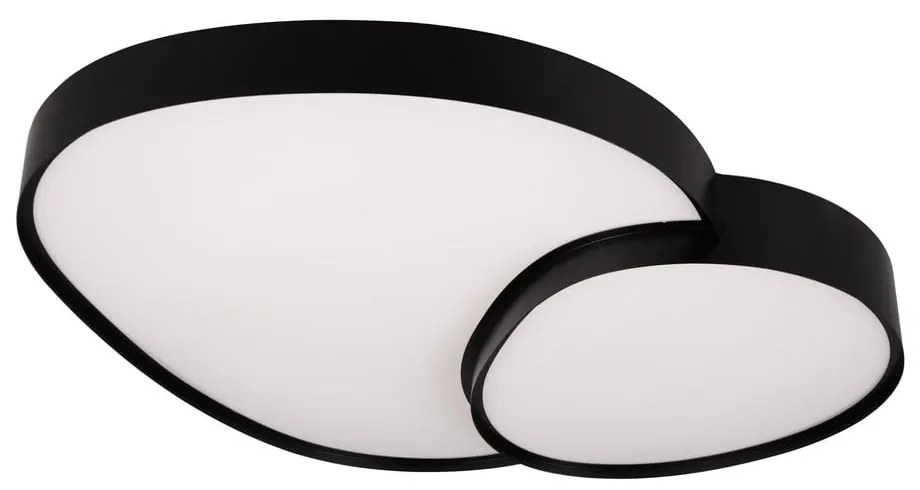 Fekete LED mennyezeti lámpa 63.5x77 cm Rise – Trio