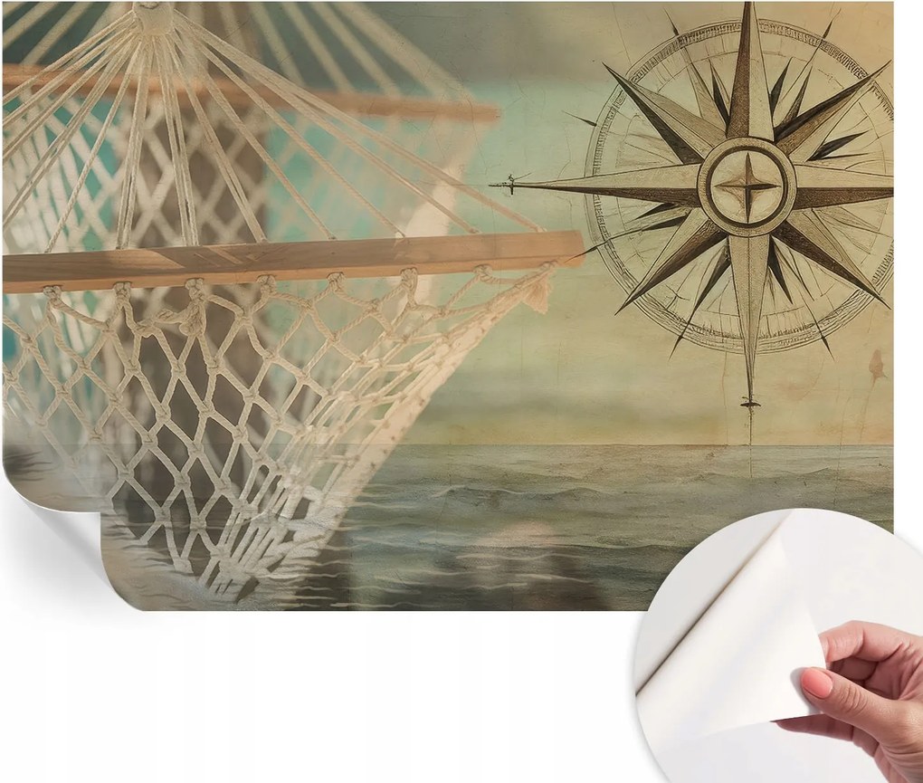 Dekoratív öntapadós fotótapéta Hálószobába Tengeri pihenés 152x104 cm