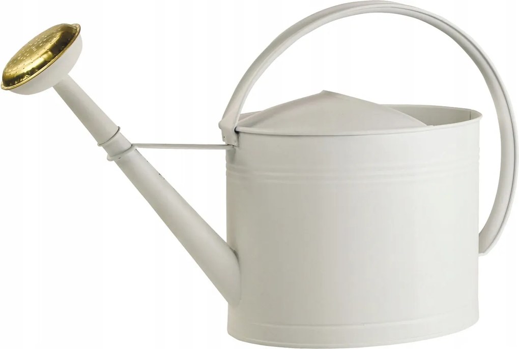 Öntözőkanna 32 x 19,5 x 53 cm fehér-arany 8 l