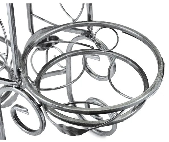 Virágállvány 88x65 cm ezüst