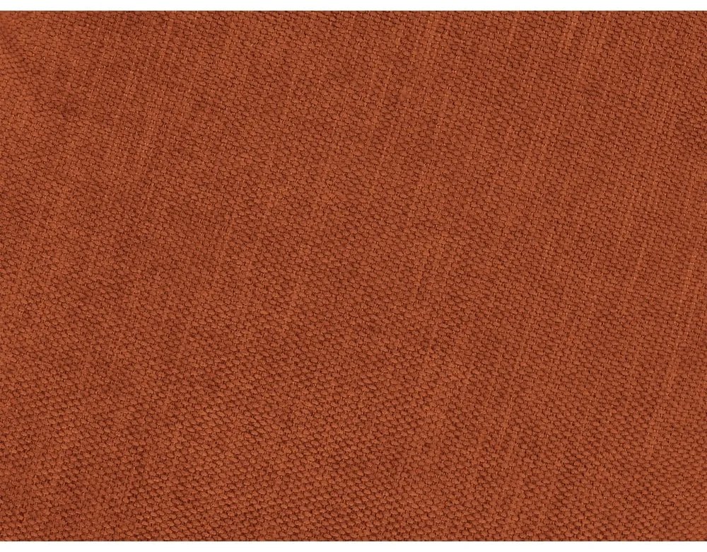 Téglavörös kinyitható-tárolóhelyes sarokkanapé (bal oldali-L alakú) Fuji – Bobochic Paris