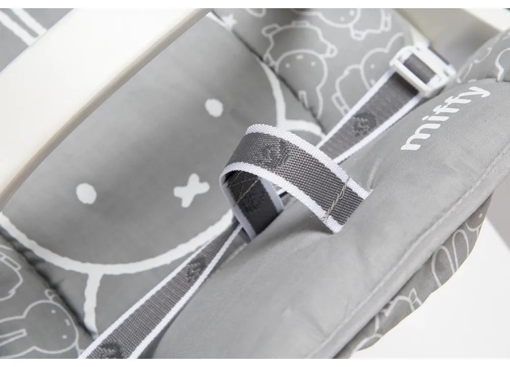 Szürke etetőszék huzat Miffy – Roba