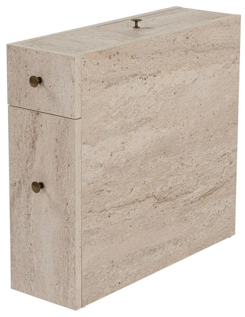 Fürdőszoba szekrény Calencia - Travertine