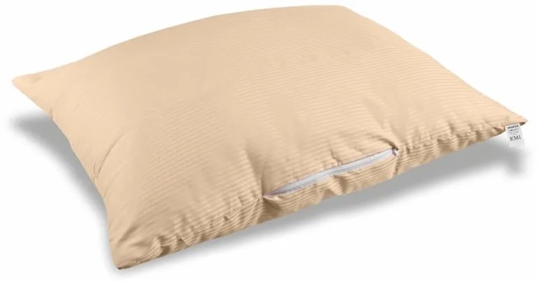 EMI átvarrt barackszínű damaszt párna 70x90cm