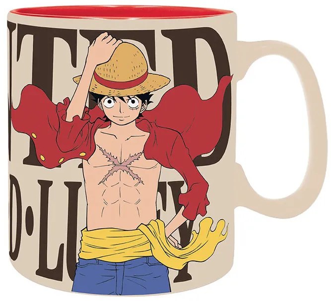 Bögre One Piece - Luffy wanted