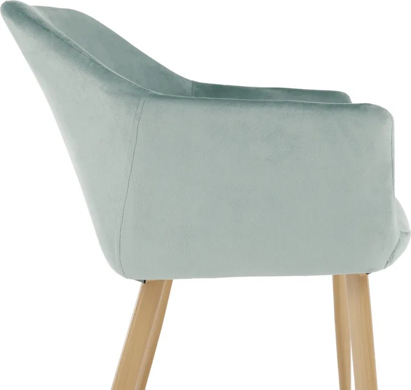 Szék, szövet mentol/bükk, ODOVEL