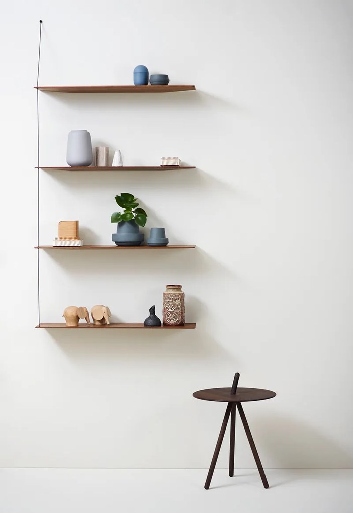 Polc "Stedge", 80 x 22 cm, 4 változat - Woud Variáns: sötét tölgy