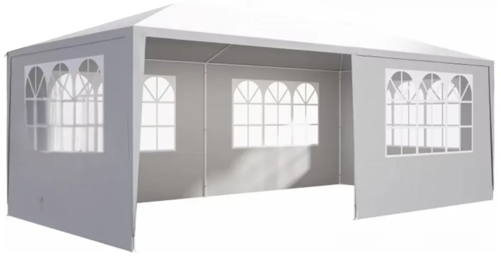 NEAPOL rendezvénysátor, 3x6m, fehér Jurhan