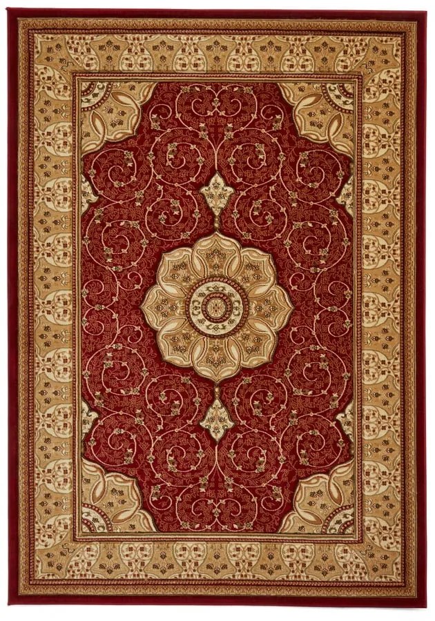 Piros szőnyeg 80x140 cm Heritage – Think Rugs