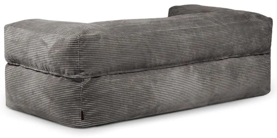 Téglavörös kordbársony babzsákfotel Sofa MooG – SLOWDOWN