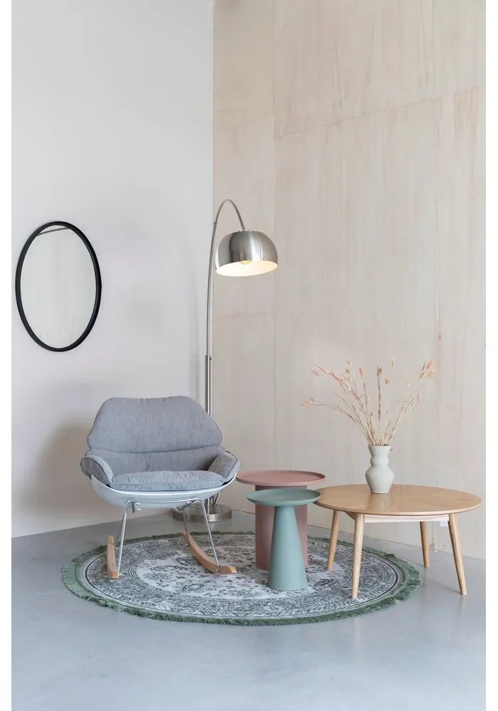 Fém kerek tárolóasztal ø 39,5 cm Ringar – White Label