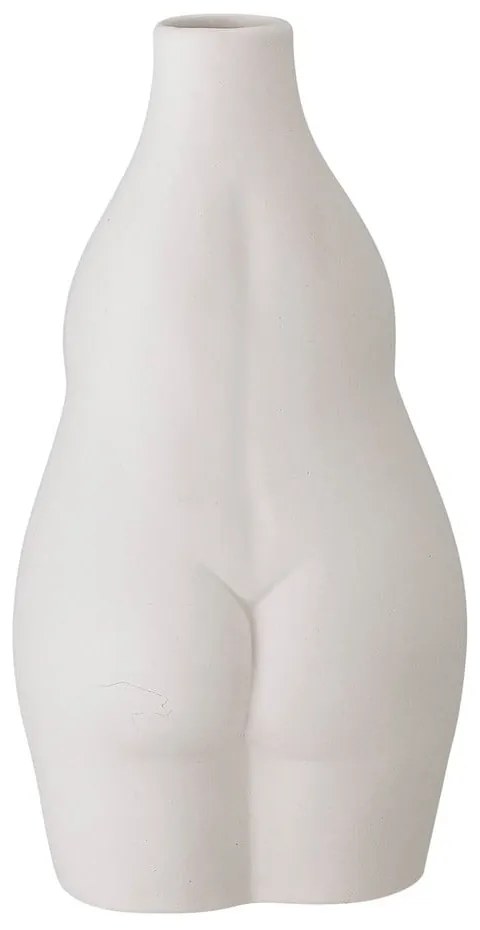 Elora fehér agyagkerámia váza, magasság 18 cm - Bloomingville