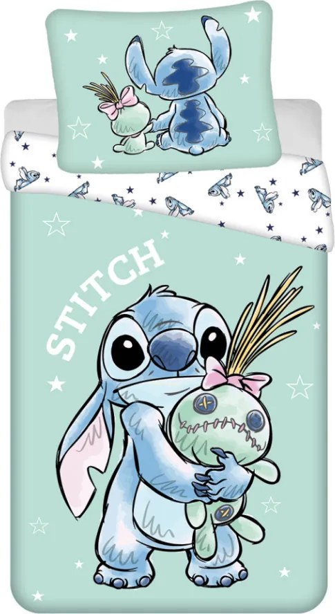 Disney Lilo és Stitch, A csillagkutya Buddies ágyneműhuzat 140×200cm, 70×90 cm