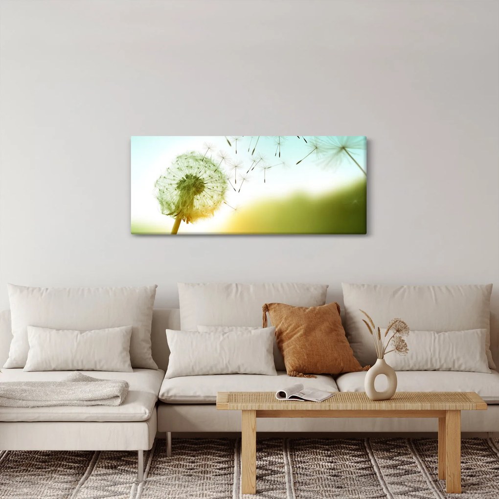 Kép - Pitypang a szélben (120x50 cm)