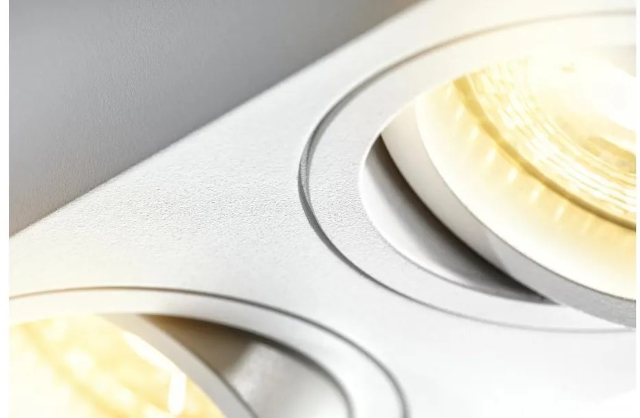 Lámpa Mennyezeti lámpatest AVEIRO DUO BIS, max. 250V, 50/60Hz, 160x80x90mm, IP20, max 20W*2, négyzet, fekete