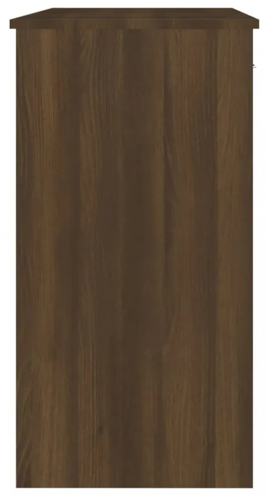 vidaXL barna tölgy színű szerelt fa íróasztal 80 x 40 x 75 cm