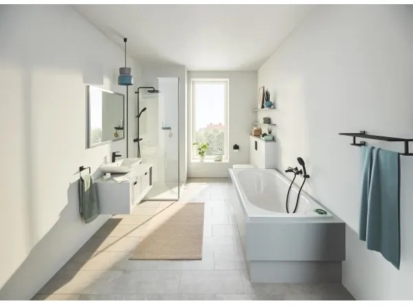 GROHE 409752430 - Törölközőtartó START CUBE 18,8 x 13,8 cm fekete