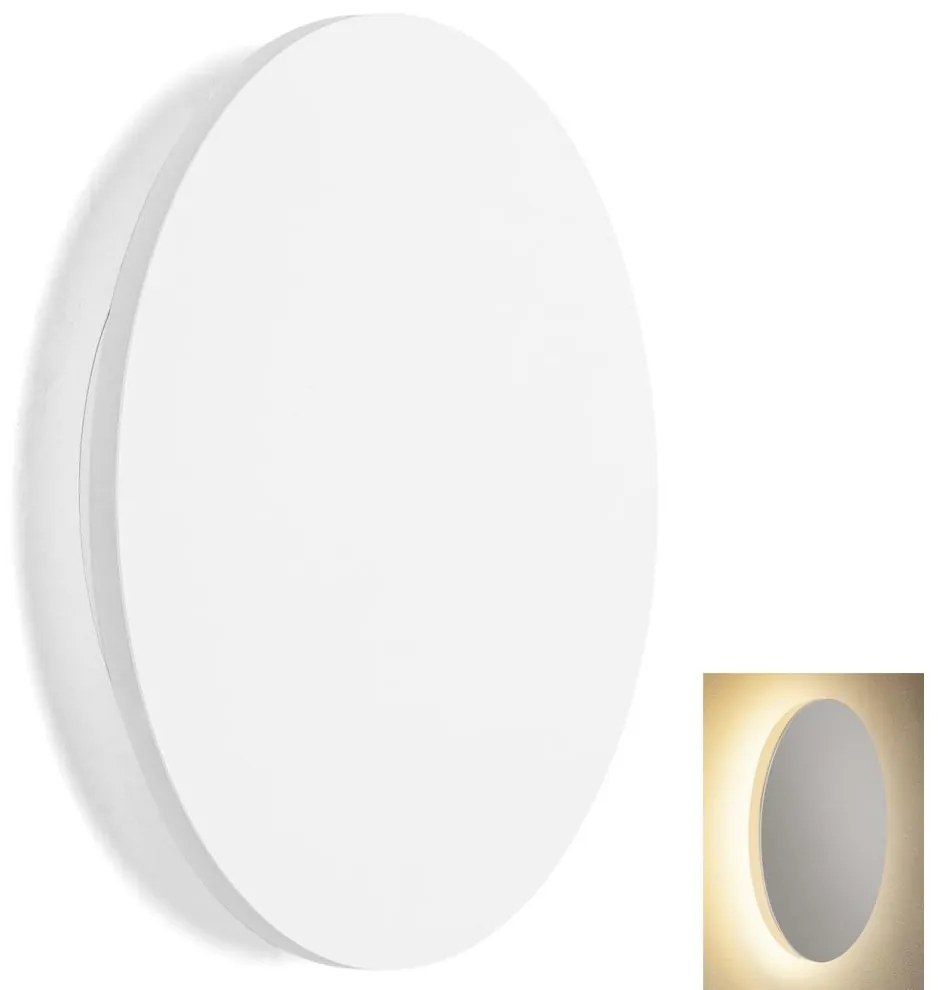Aigostar B.V. Aigostar - LED Fali lámpa LED/12W/230V 3000K 25 cm fehér AI0569