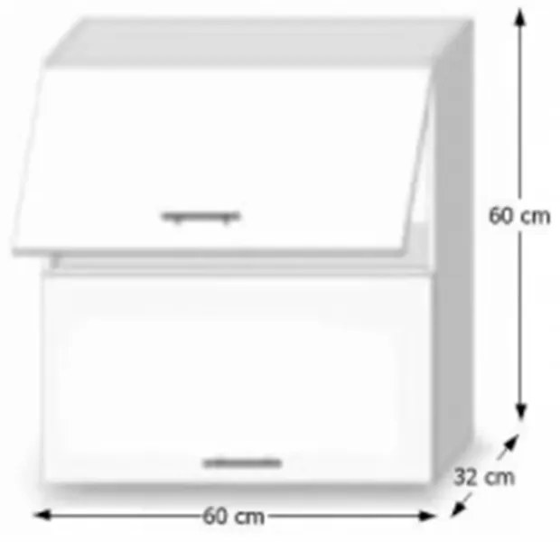 Felső konyhaszekrény G60 U Lilouse. 1014721