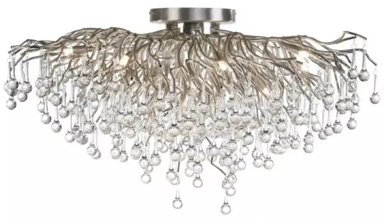 Paul Neuhaus 8092-55 - Felületre szerelhető ICICLE csillár 14xG9/40W/230V, átmérő 100 cm, króm
