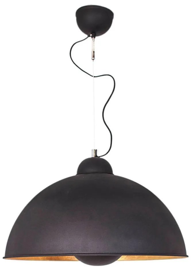 ByRydens 2822330-4000 - CAPTAIN kábeles függőlámpa 1xE27/7W/230V fekete