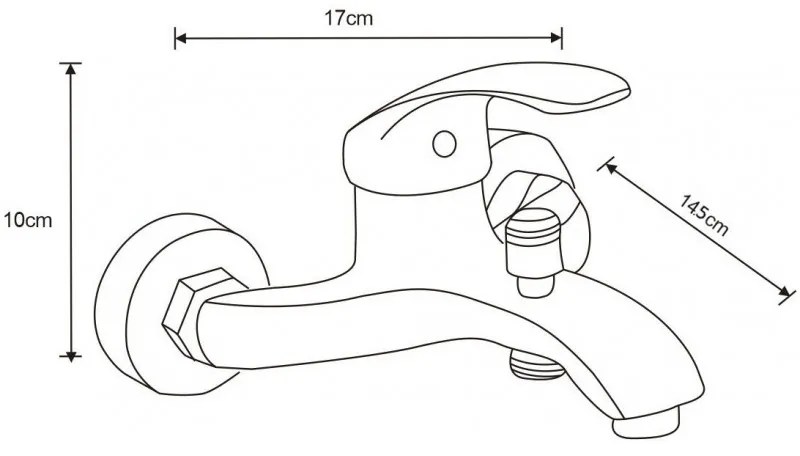 Mexen Fabia DF62 fürdőszett, fekete, 746503DF62-70