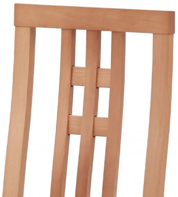 Scaun din lemn masiv de culoare fag Bc-2482