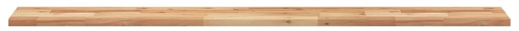 4 db olajbevonatú tömör akácfa függőpolc 160 x 20 x 2 cm