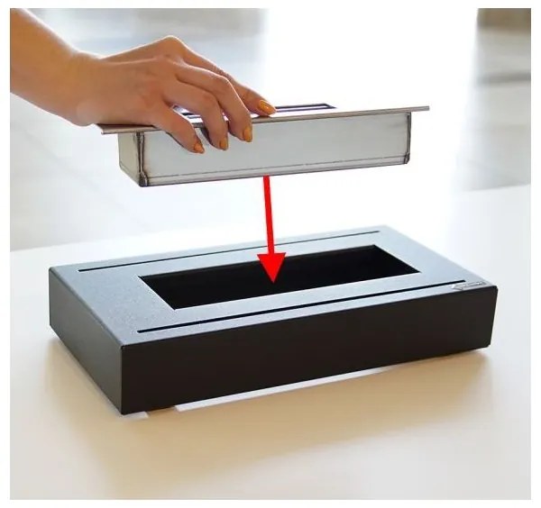 Kratki GALINA/TUV - BIO kandalló GALINA 21,8x35,4 cm 1kW fekete