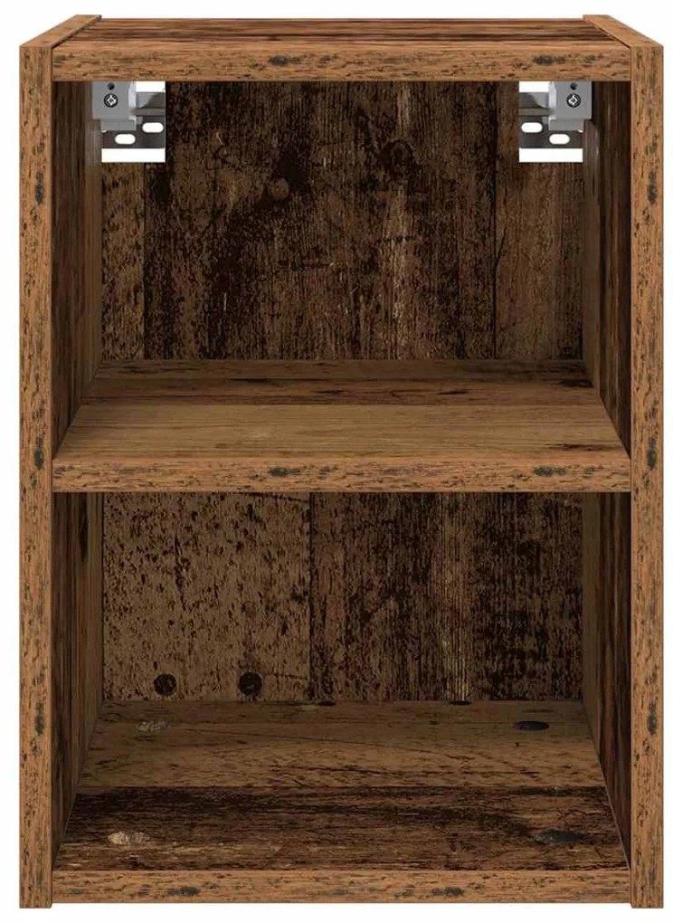 Függő szekrény polcokkal Riga Öreg fa 30 x 29,5 x 40 cm Faanyag