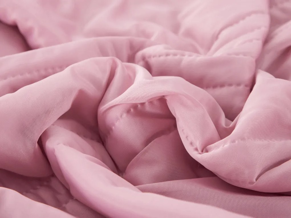 Hűsítő nyári paplan CELIA, rózsaszín Méret: 160 x 200 cm