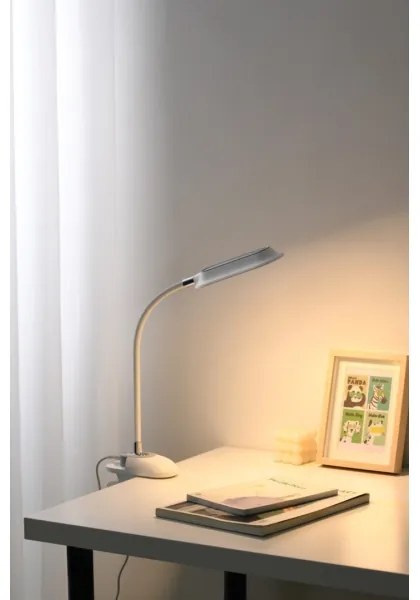 Immax 08997L - LED+CCT dimmelhető asztali csipeszes lámpa CLIP 7,5W/230V fehér