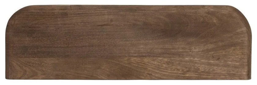 Barna mangófa fali polc 50 cm Tarontu – Light &amp; Living