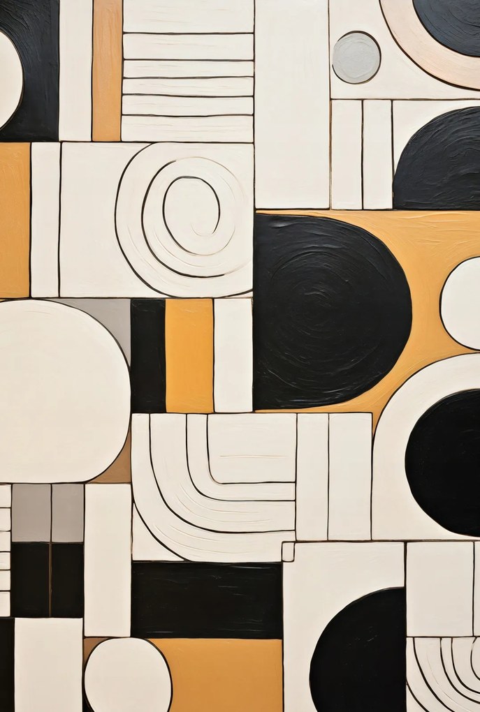 Poszter 68x101cm Kontraszt kollázs